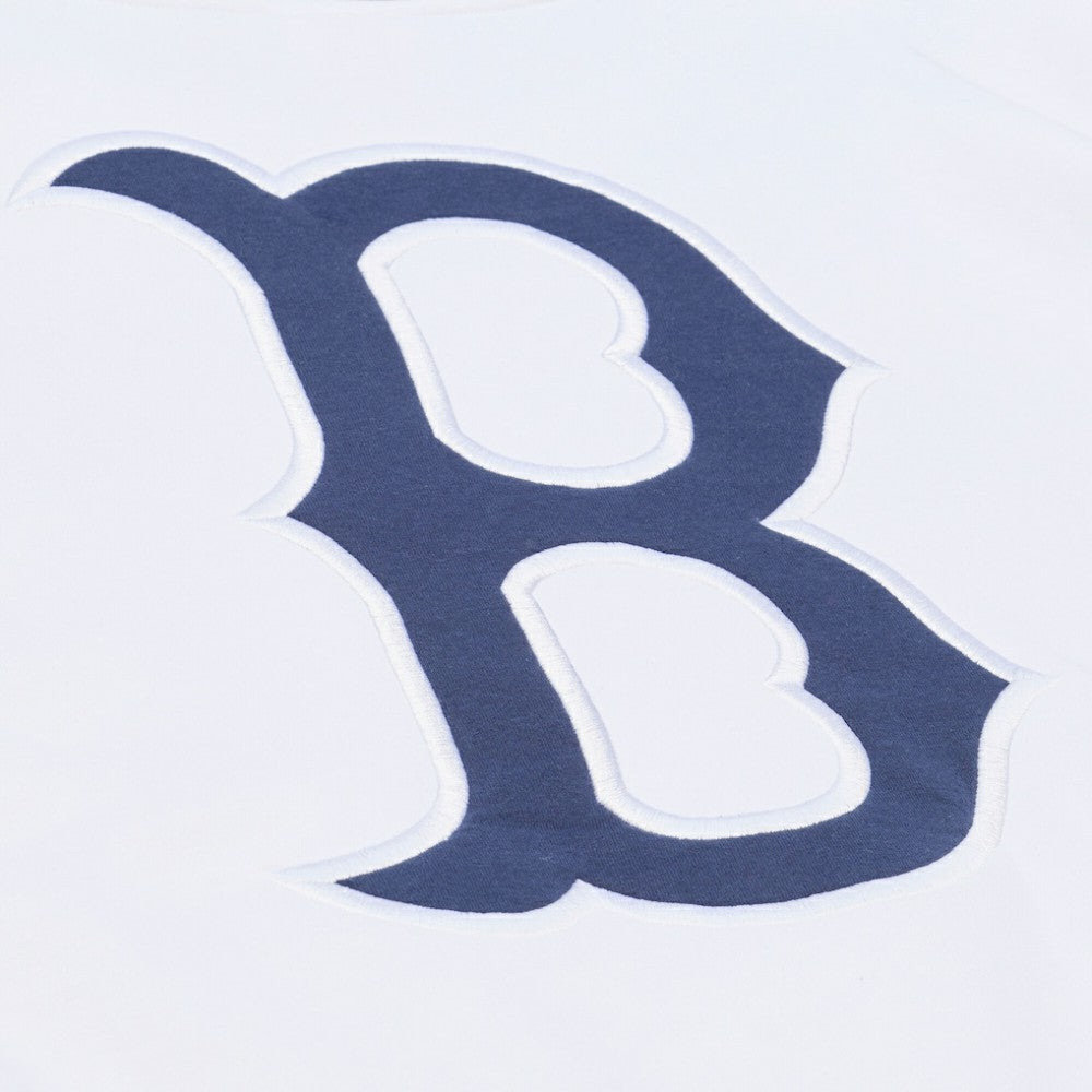 White Boston Red Sox Mitchell & Ness Arctic Fleece Sweatshirt