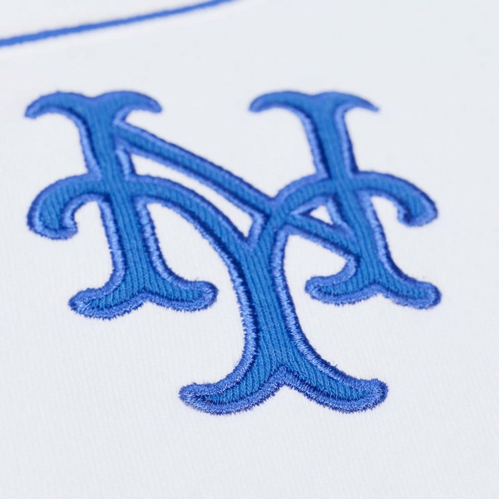 White New York Mets Mitchell & Ness Arctic Fleece Sweatshirt