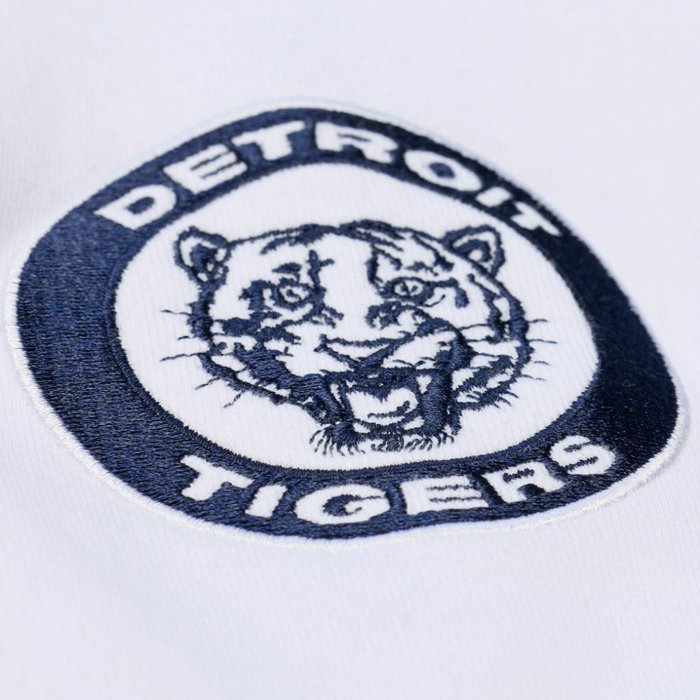 White Detroit Tigers Mitchell & Ness Arctic Fleece Sweatshirt