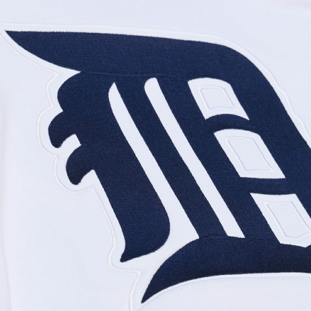 White Detroit Tigers Mitchell & Ness Arctic Fleece Sweatshirt