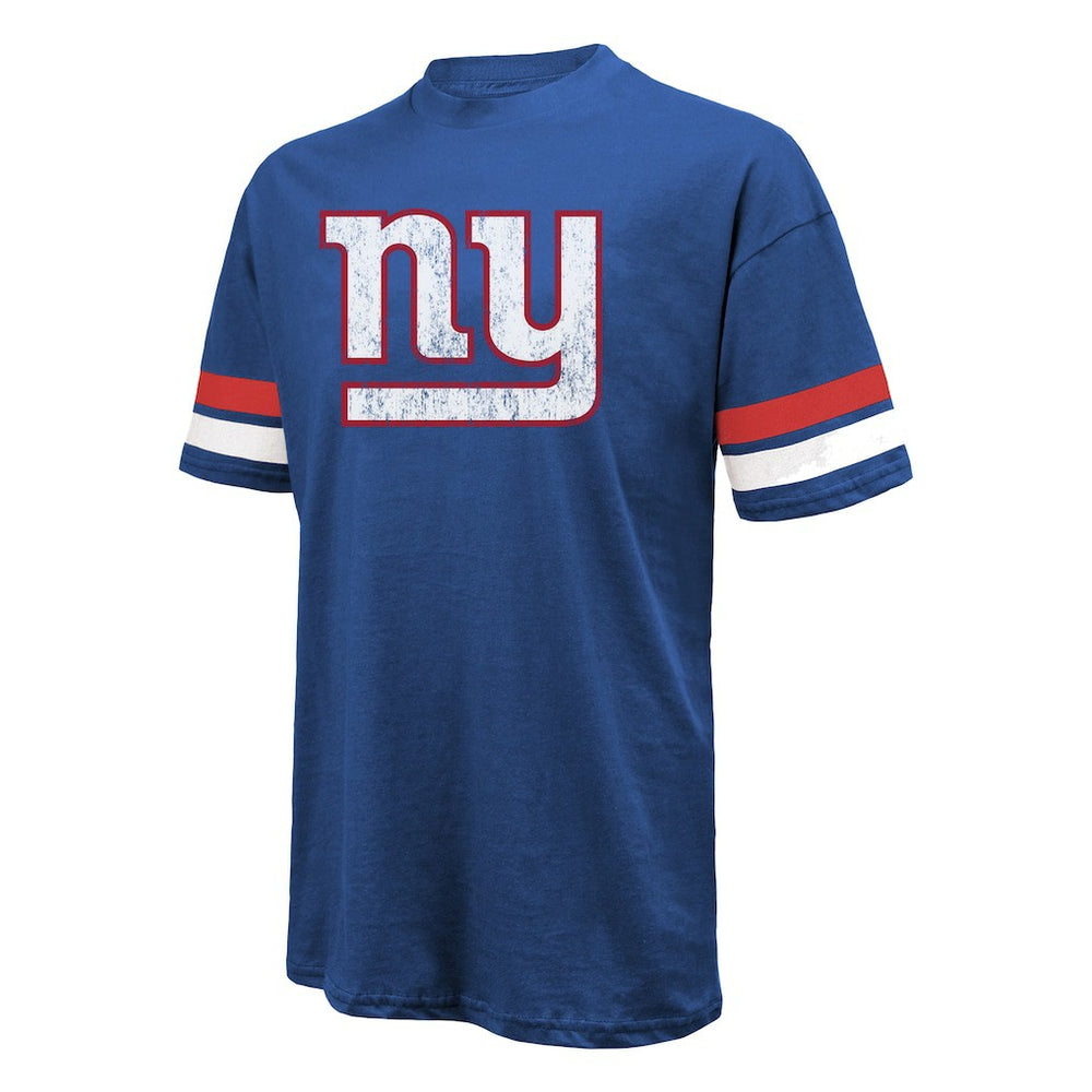 Cam Skattebo  Majestic Threads Oversized T-Shirt - New York Giants T-shirts