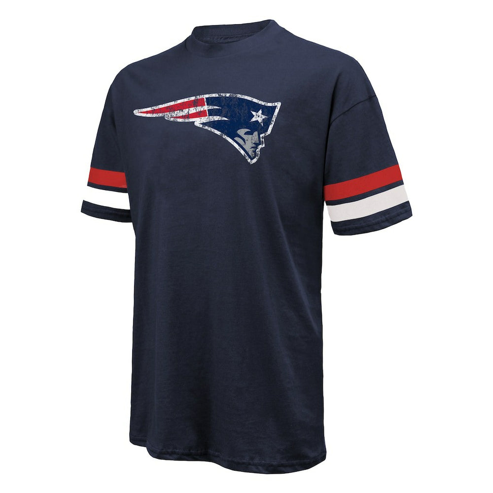 Drake Maye  Majestic Threads Oversized T-Shirt - New England Patriots T-shirts