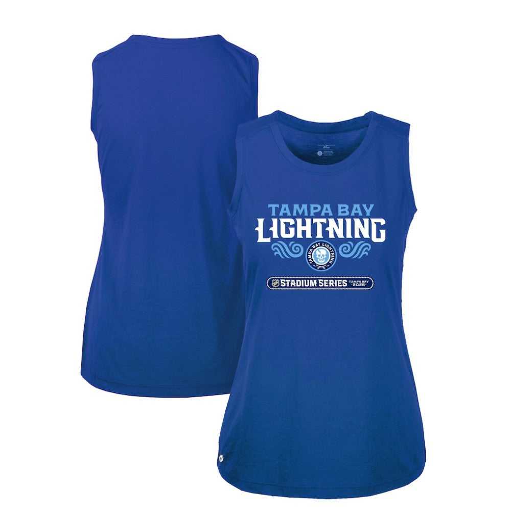 NHL Tampa Bay Lightning Levelwear Women's 2026 NHL Stadium Series Macy Tank Top