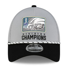 2025 NFC East Division Champions Locker Room Trophy Collection 9FORTY Adjustable Hat - Philadelphia Eagles Hats