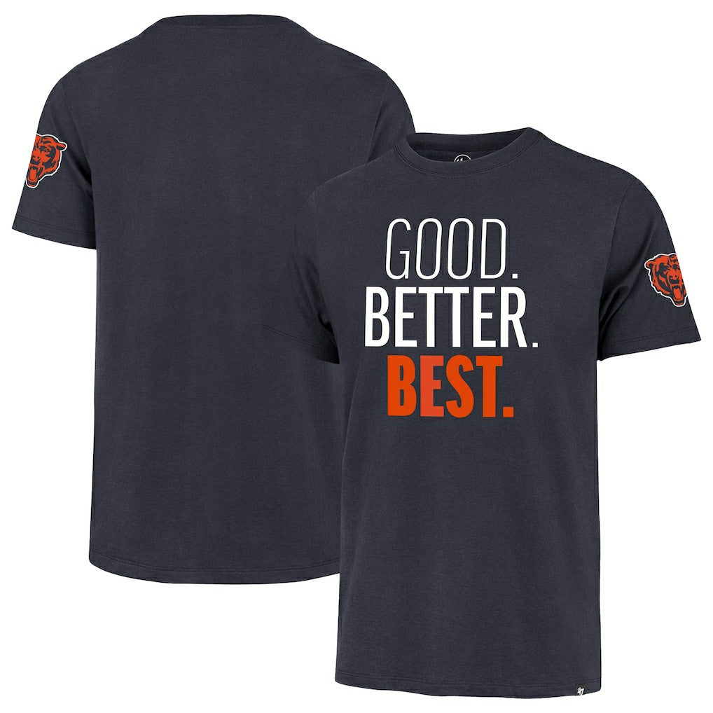 '47 Good. Better. Best. Franklin T-Shirt - Chicago Bears T-shirts