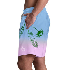 Margaritaville Sunset On The Beach Swim Shorts - Dallas Cowboys Shorts