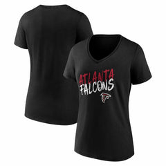 Women's Hustle V-Neck T-Shirt - Atlanta Falcons T-shirts