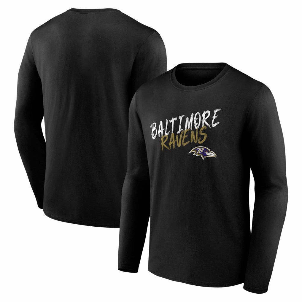 Hustle Long Sleeve T-Shirt - Baltimore Ravens T-shirts