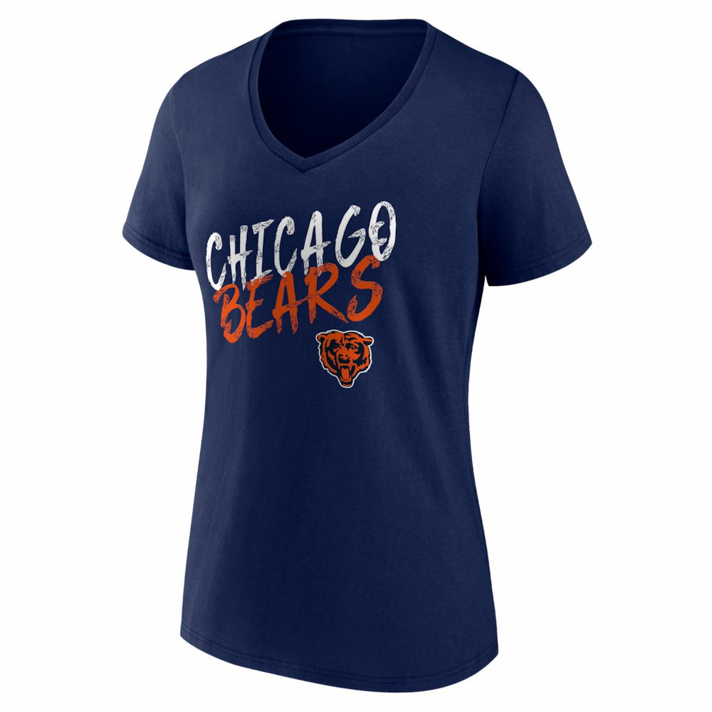 Women's Hustle V-Neck T-Shirt - Chicago Bears T-shirts