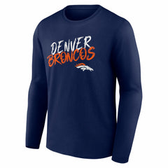 Hustle Long Sleeve T-Shirt - Denver Broncos T-shirts