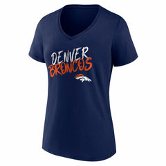 Women's Hustle V-Neck T-Shirt - Denver Broncos T-shirts