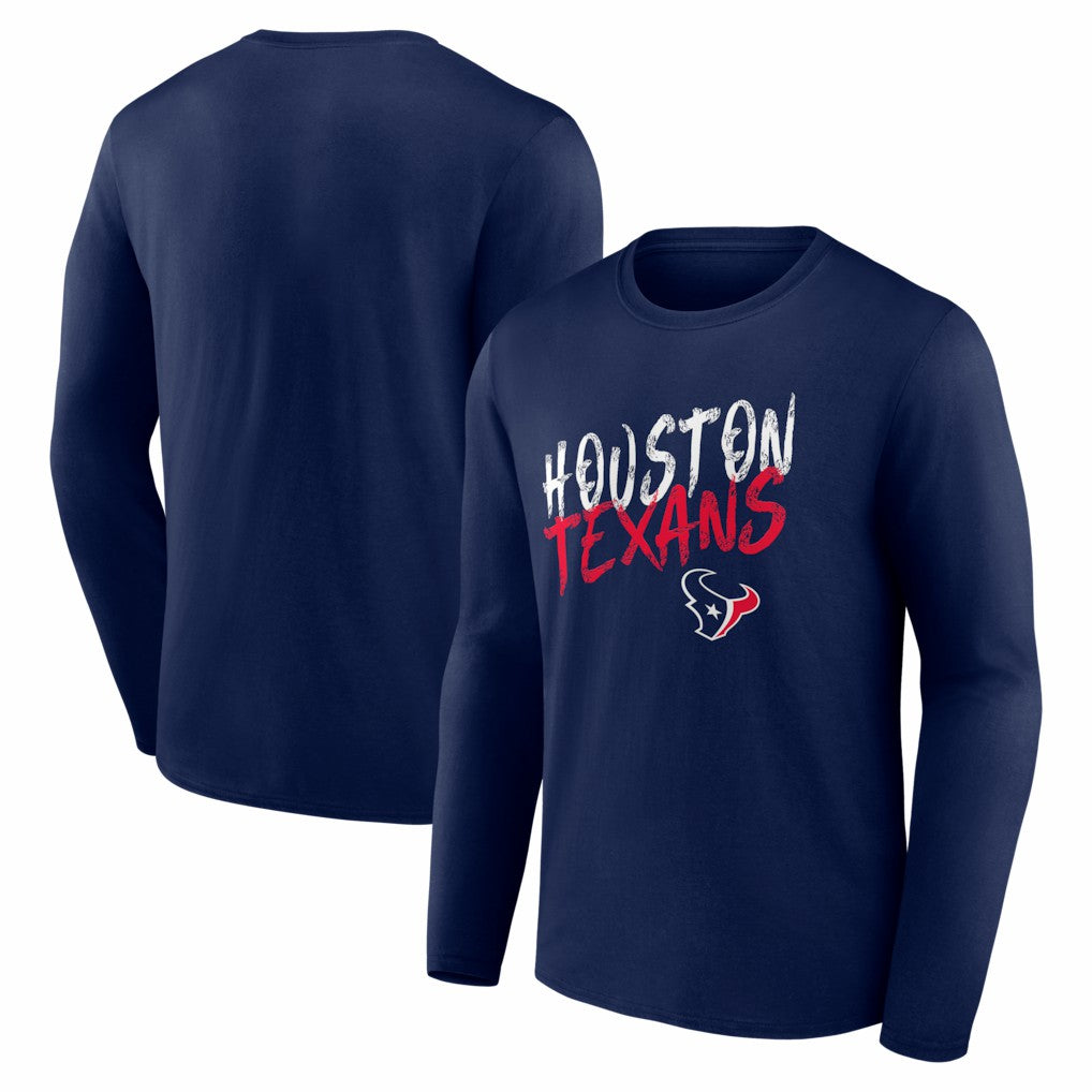 Hustle Long Sleeve T-Shirt - Houston Texans T-shirts