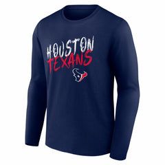 Hustle Long Sleeve T-Shirt - Houston Texans T-shirts
