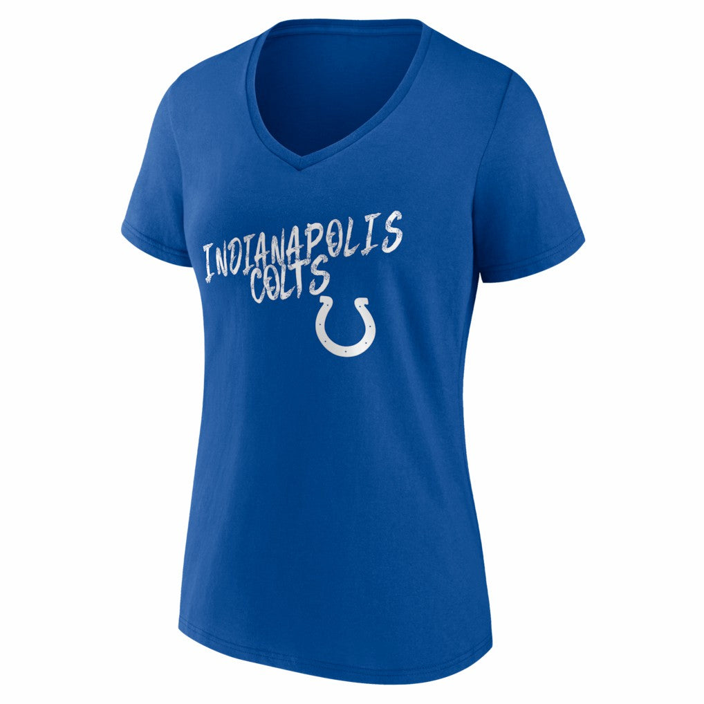 Women's Hustle V-Neck T-Shirt - Indianapolis Colts T-shirts