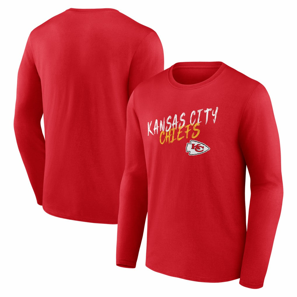 Hustle Long Sleeve T-Shirt - Kansas City Chiefs T-shirts