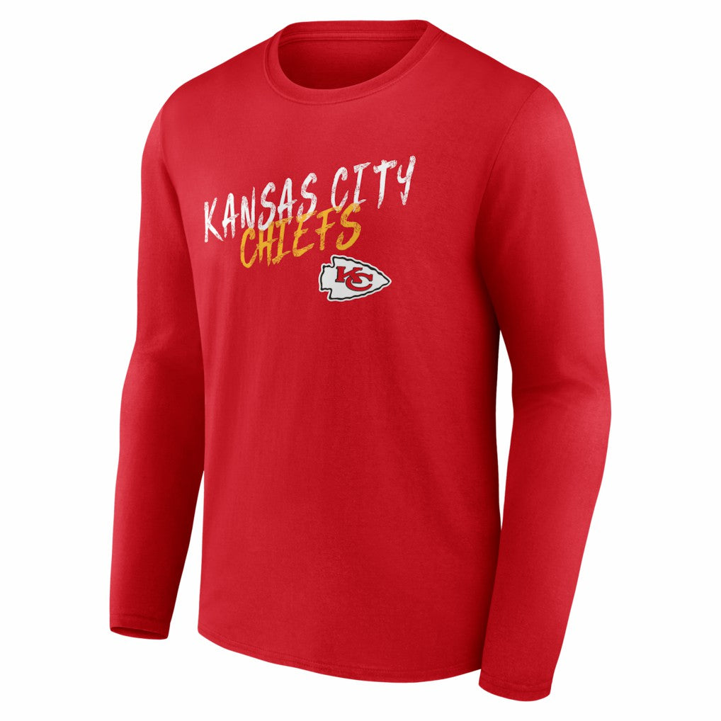 Hustle Long Sleeve T-Shirt - Kansas City Chiefs T-shirts