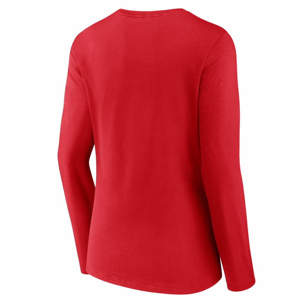 Women's Hustle Long Sleeve V-Neck T-Shirt - Kansas City Chiefs T-shirts