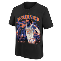 Nike Jalen Brunson New York Knicks Youth City Edition Player T-Shirt