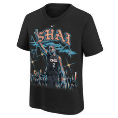 Nike Shai Gilgeous-Alexander Oklahoma City Thunder Youth City Edition Player T-Shirt