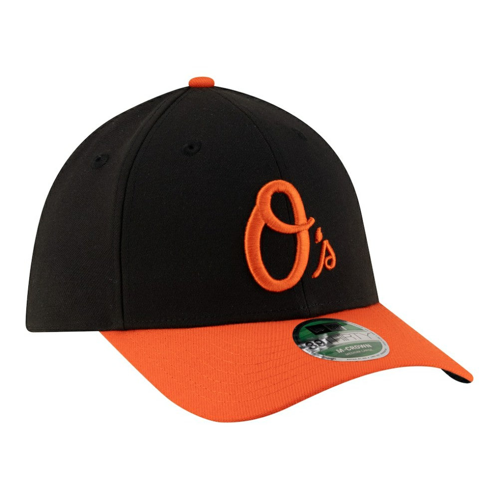Black Baltimore Orioles New Era Alternate Player Replica 39THIRTY M-Crown Flex Hat