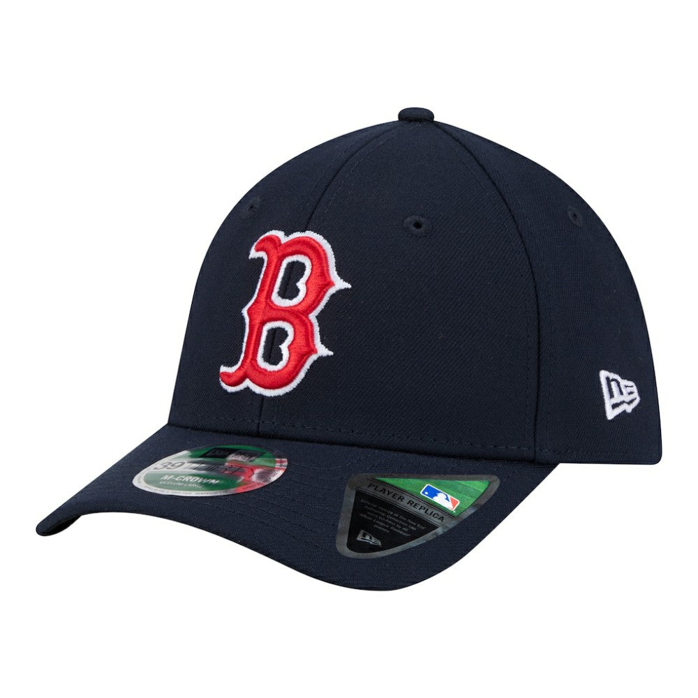 Navy Boston Red Sox New Era Player Replica 39THIRTY M-Crown Flex Hat