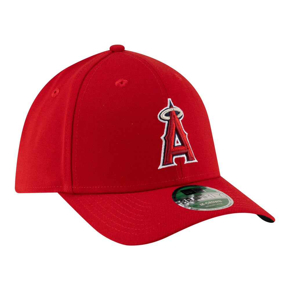 Red Los Angeles Angels New Era Player Replica 39THIRTY M-Crown Flex Hat