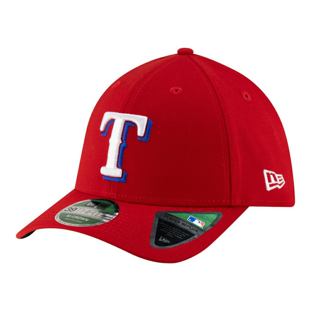 Red Texas Rangers New Era Player Replica 39THIRTY M-Crown Flex Hat
