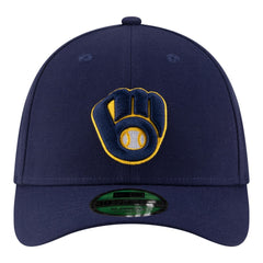 Navy Milwaukee Brewers New Era Player Replica 39THIRTY M-Crown Flex Hat