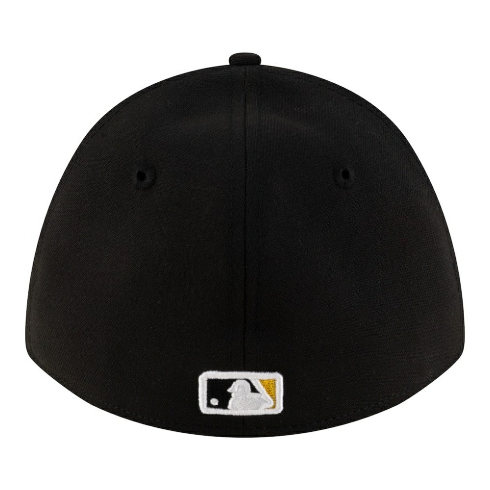 Black Pittsburgh Pirates New Era Player Replica 39THIRTY M-Crown Flex Hat