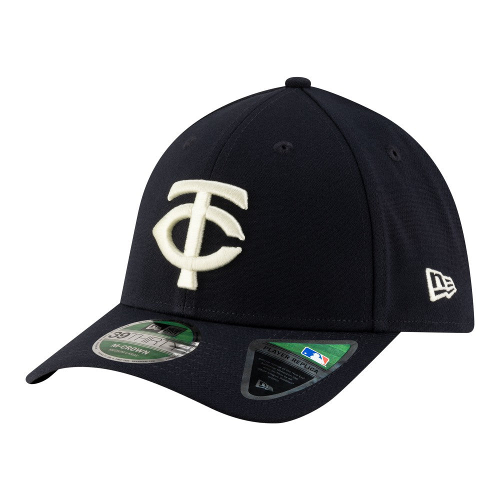 Navy Minnesota Twins New Era Alternate Player Replica 39THIRTY M-Crown Flex Hat