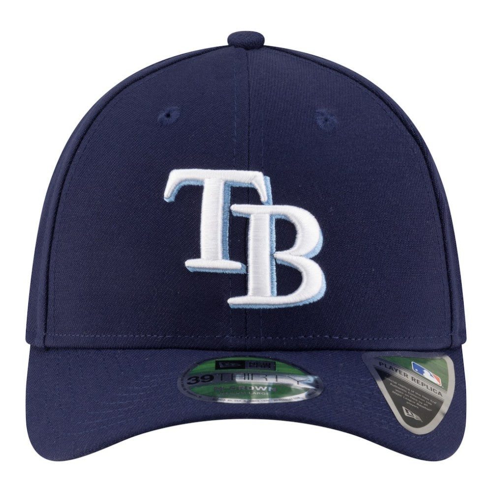 Navy Tampa Bay Rays New Era Player Replica 39THIRTY M-Crown Flex Hat