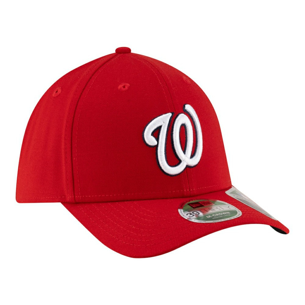 Red Washington Nationals New Era Player Replica 39THIRTY M-Crown Flex Hat