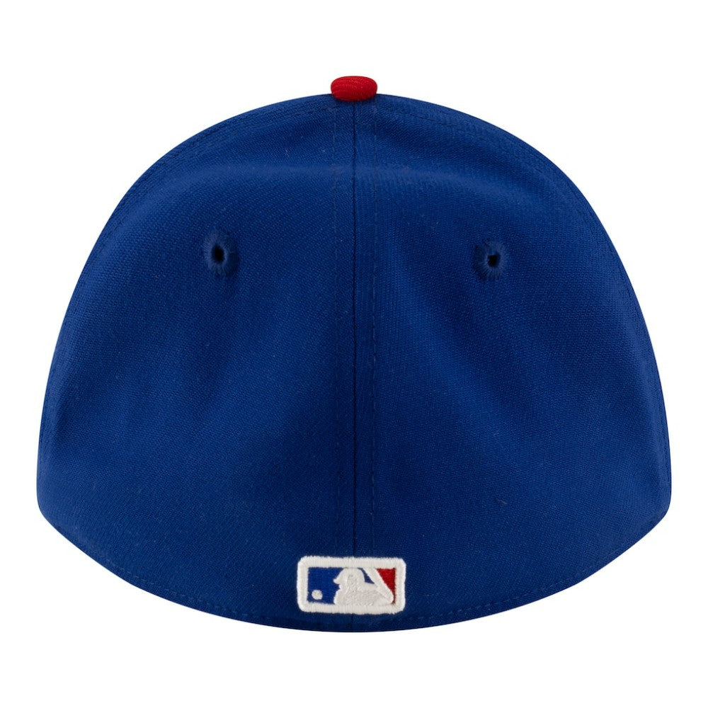 White/Royal Chicago Cubs New Era Player Replica 39THIRTY M-Crown Flex Hat