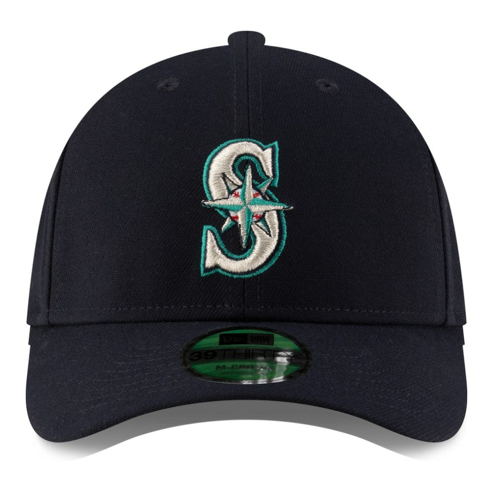 Navy Seattle Mariners New Era Player Replica 39THIRTY M-Crown Flex Hat