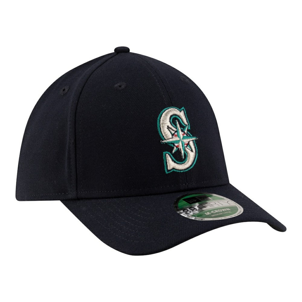 Navy Seattle Mariners New Era Player Replica 39THIRTY M-Crown Flex Hat