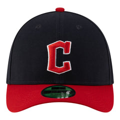 Navy Cleveland Guardians New Era Player Replica 39THIRTY M-Crown Flex Hat