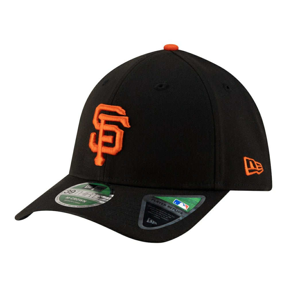Black San Francisco Giants New Era Player Replica 39THIRTY M-Crown Flex Hat