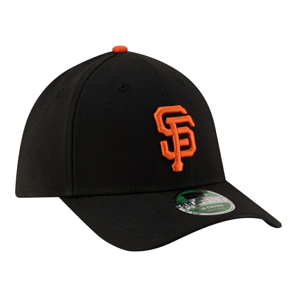 Black San Francisco Giants New Era Player Replica 39THIRTY M-Crown Flex Hat