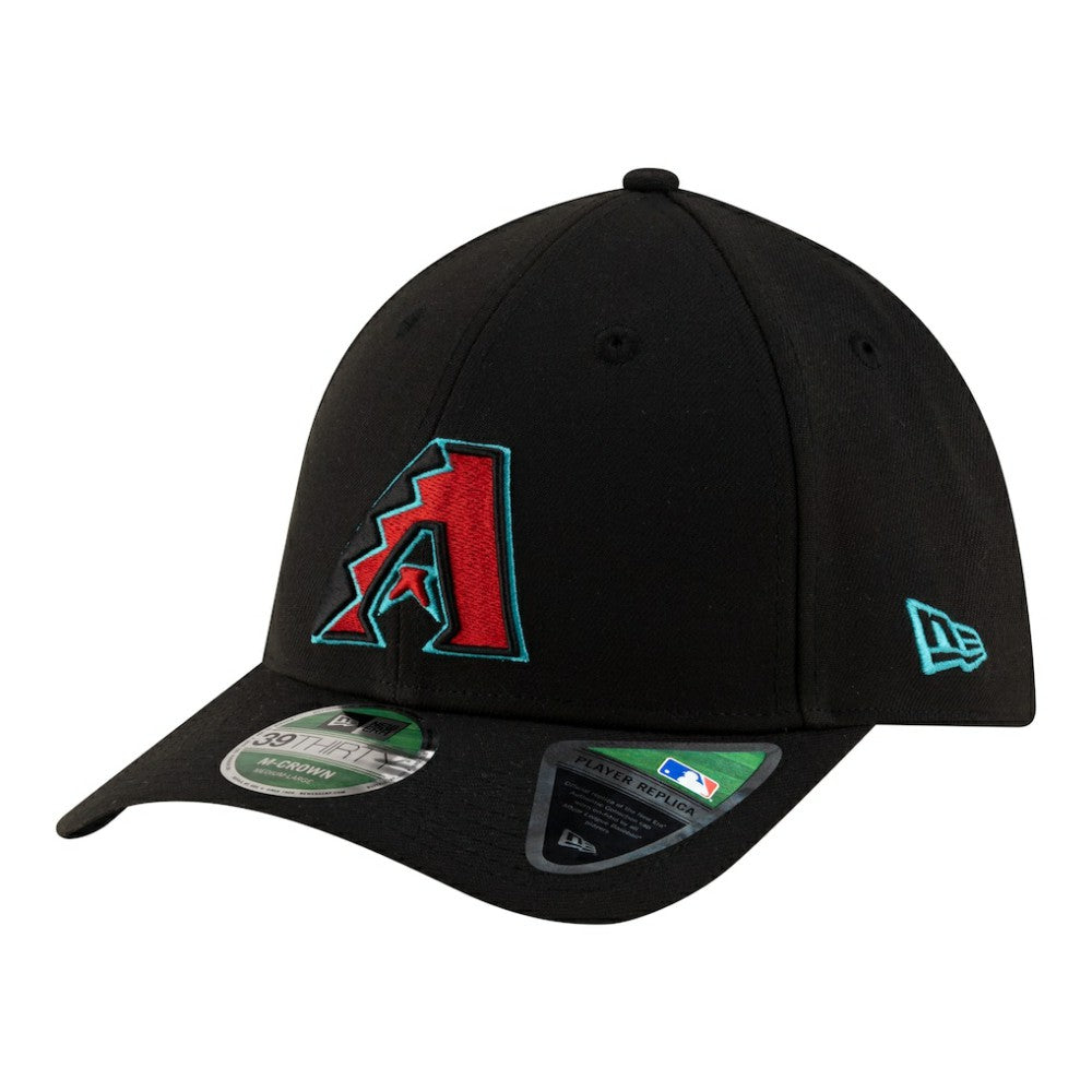 Black Arizona Diamondbacks New Era Alternate Player Replica 39THIRTY M-Crown Flex Hat