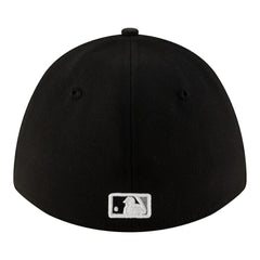 Black Chicago White Sox New Era Player Replica 39THIRTY M-Crown Flex Hat