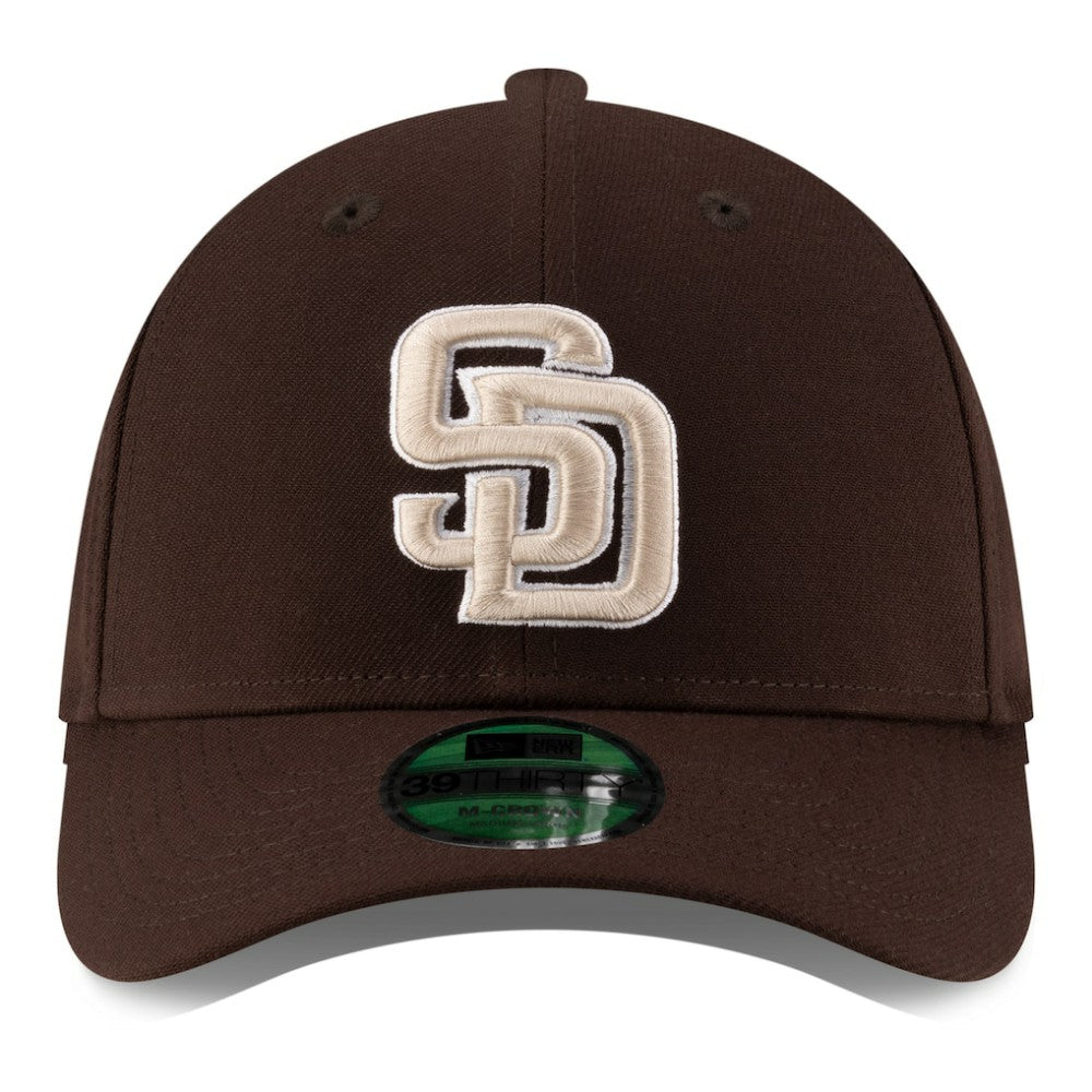 Brown San Diego Padres New Era Alternate Player Replica 39THIRTY M-Crown Flex Hat