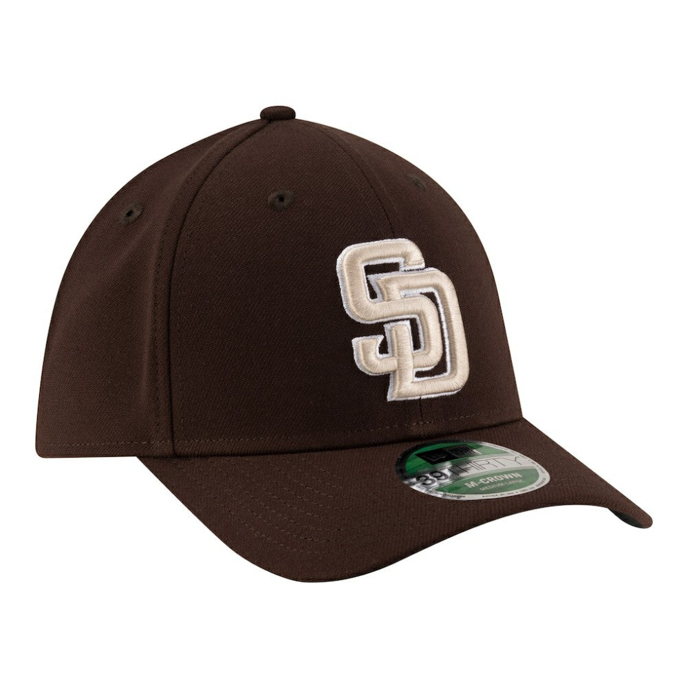 Brown San Diego Padres New Era Alternate Player Replica 39THIRTY M-Crown Flex Hat