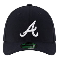 Navy Atlanta Braves New Era Player Replica 39THIRTY M-Crown Flex Hat