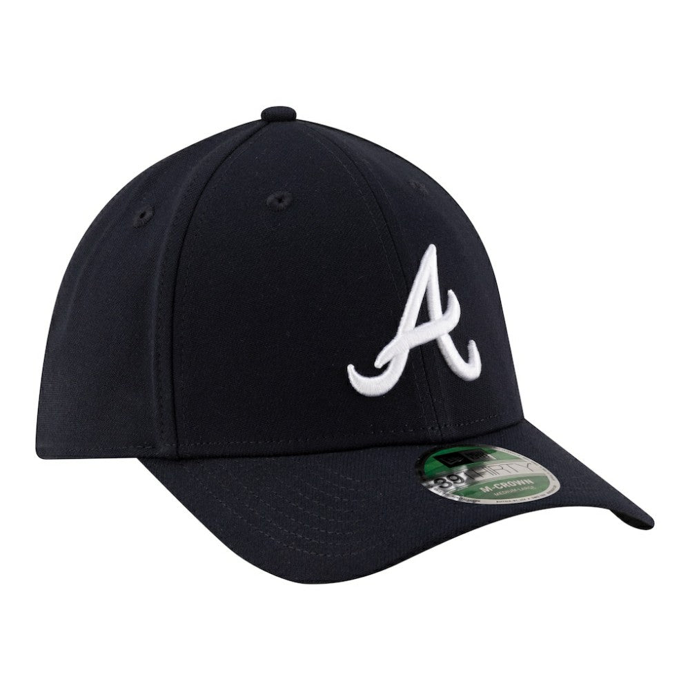 Navy Atlanta Braves New Era Player Replica 39THIRTY M-Crown Flex Hat