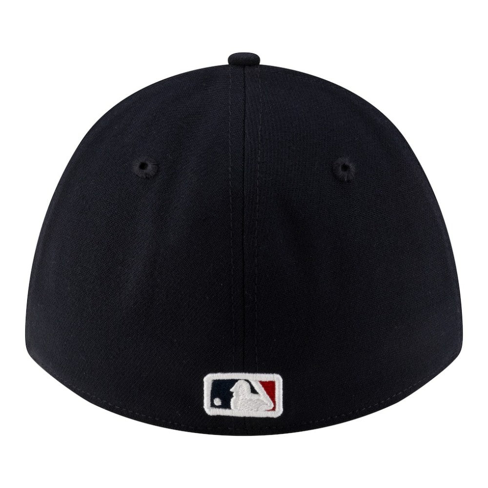 Navy Atlanta Braves New Era Player Replica 39THIRTY M-Crown Flex Hat