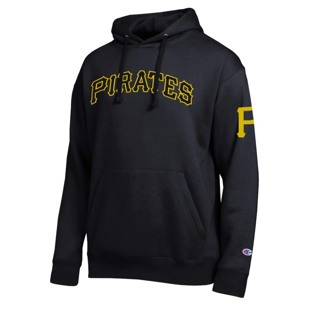 Black Pittsburgh Pirates Champion All Star Wordmark Hoodie
