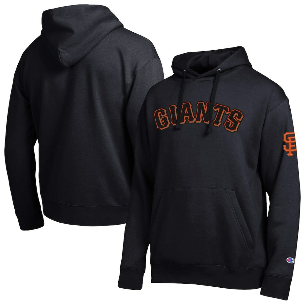 Black San Francisco Giants Champion All Star Wordmark Hoodie