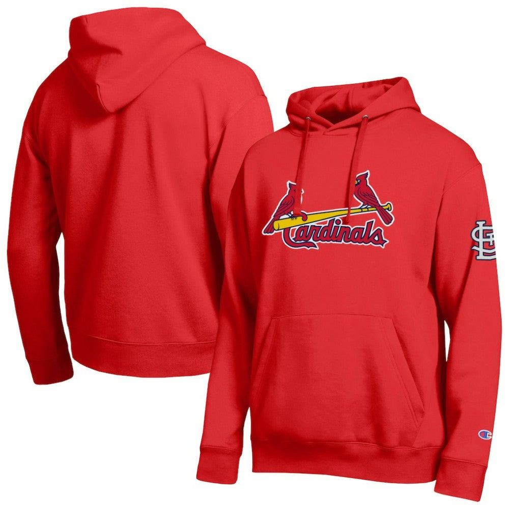 Red St. Louis Cardinals Champion All Star Wordmark Hoodie