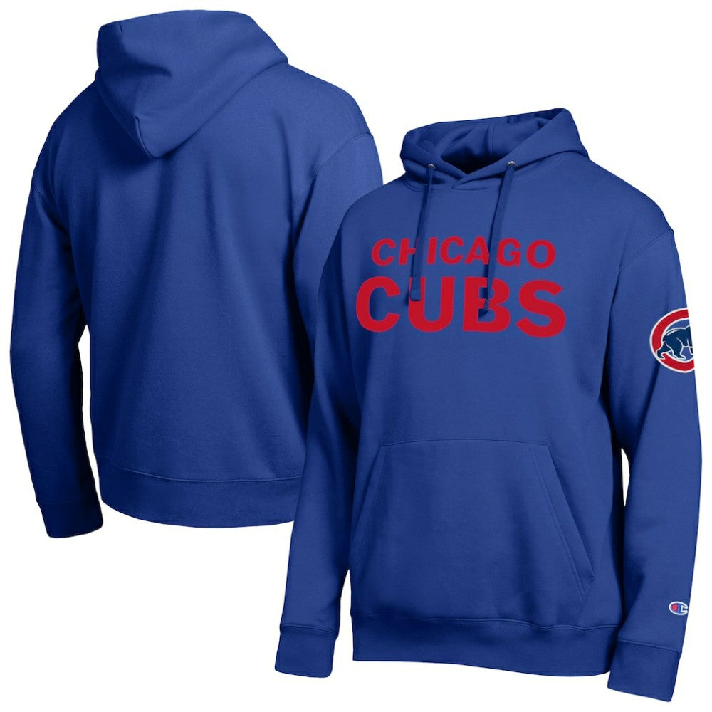 Royal Chicago Cubs Champion All Star Wordmark Hoodie