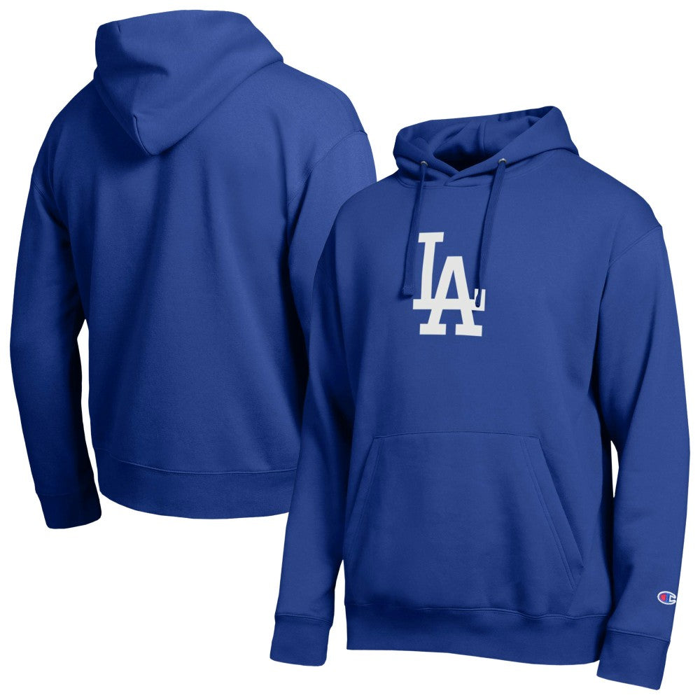 Royal Los Angeles Dodgers Champion All Star Embroidered Logo Hoodie